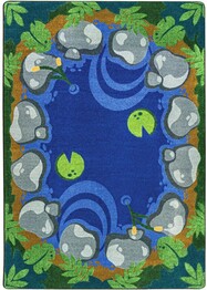 Joy Carpets Kid Essentials Tranquil Pond Multi